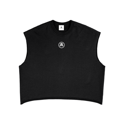 Keep Getting Stronger - French Terry Boxy Tank Top