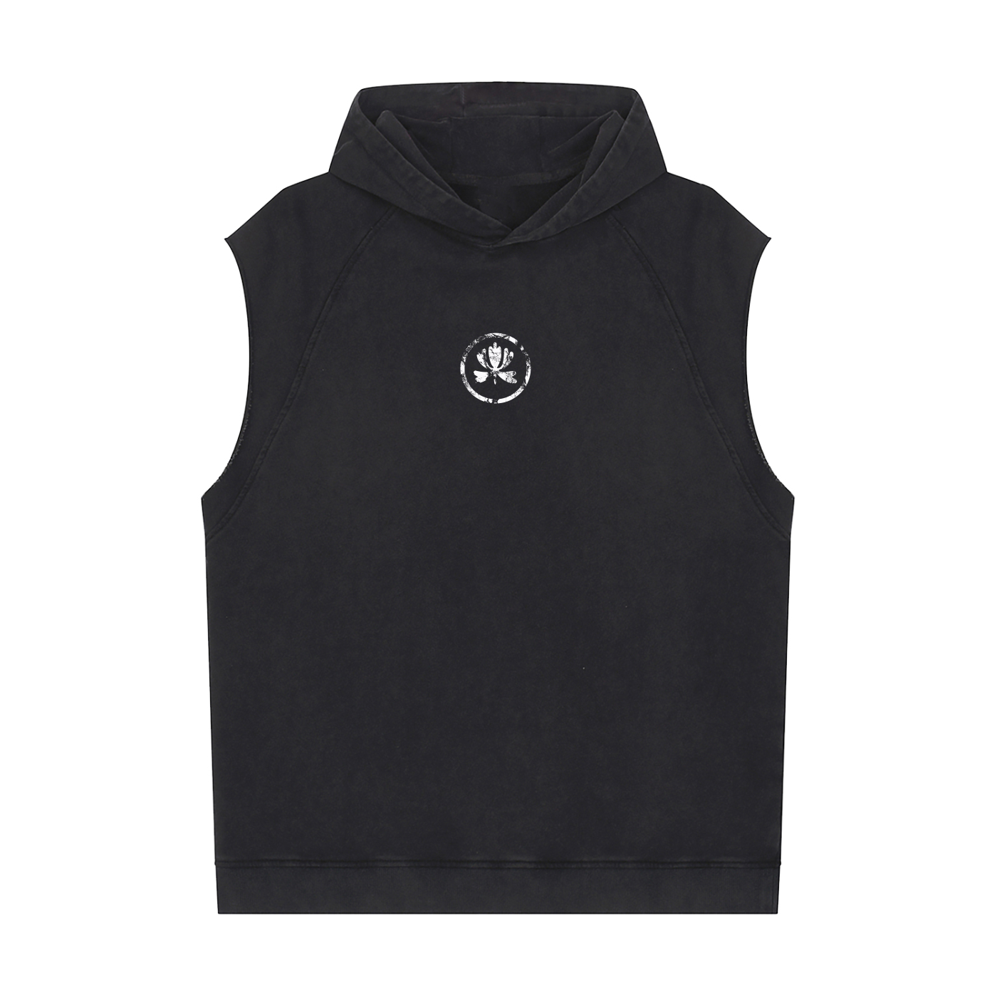 Keep On Getting Stronger - Snow Washed Sleeveless Hoodie