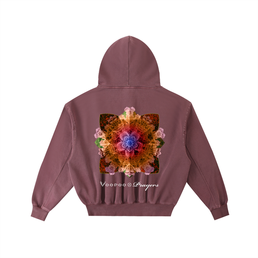 Your Own Light - Frayed Enzyme Washed Fleece Hoodie