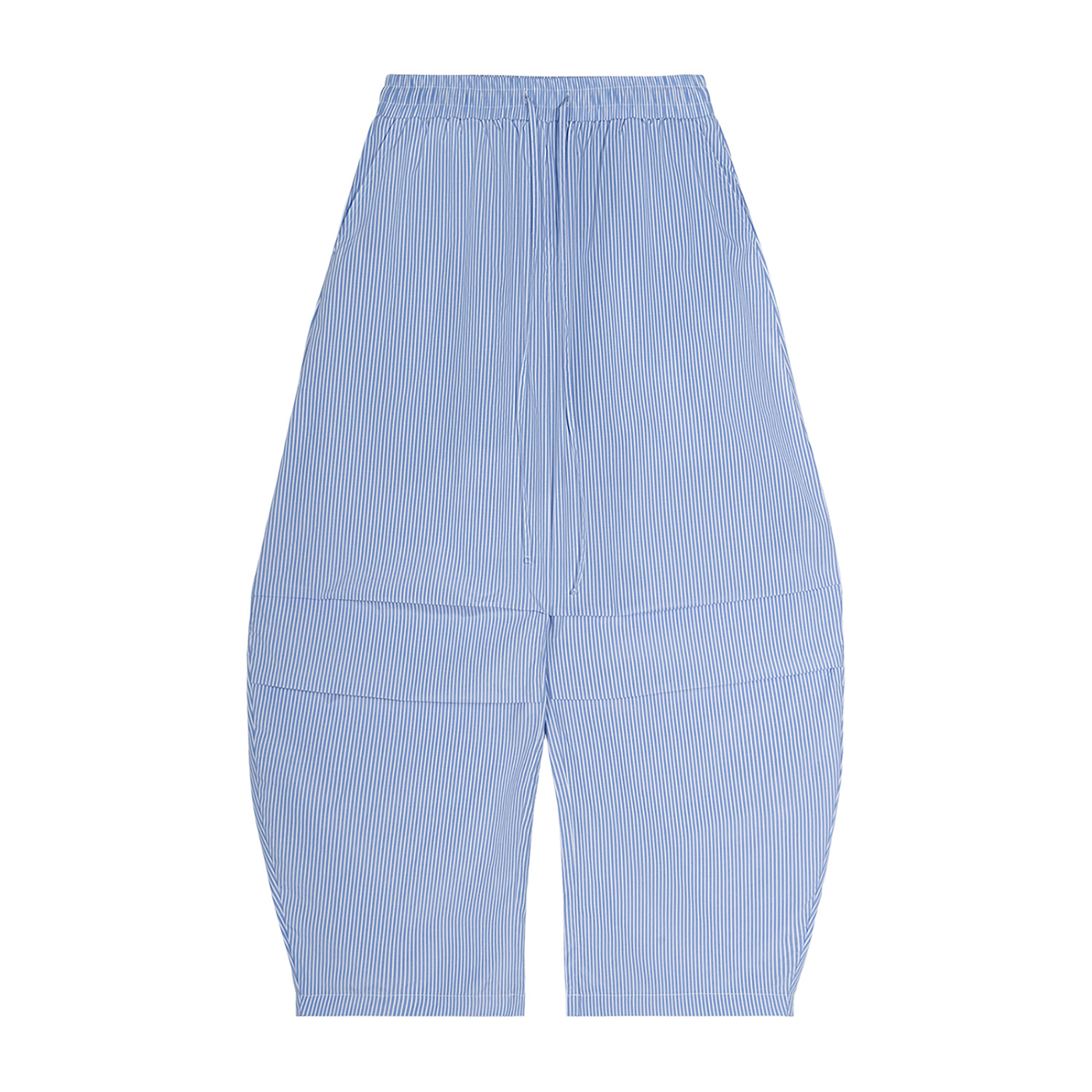 V&P Logo - Vertical Stripe Drawstring Barrel Pants