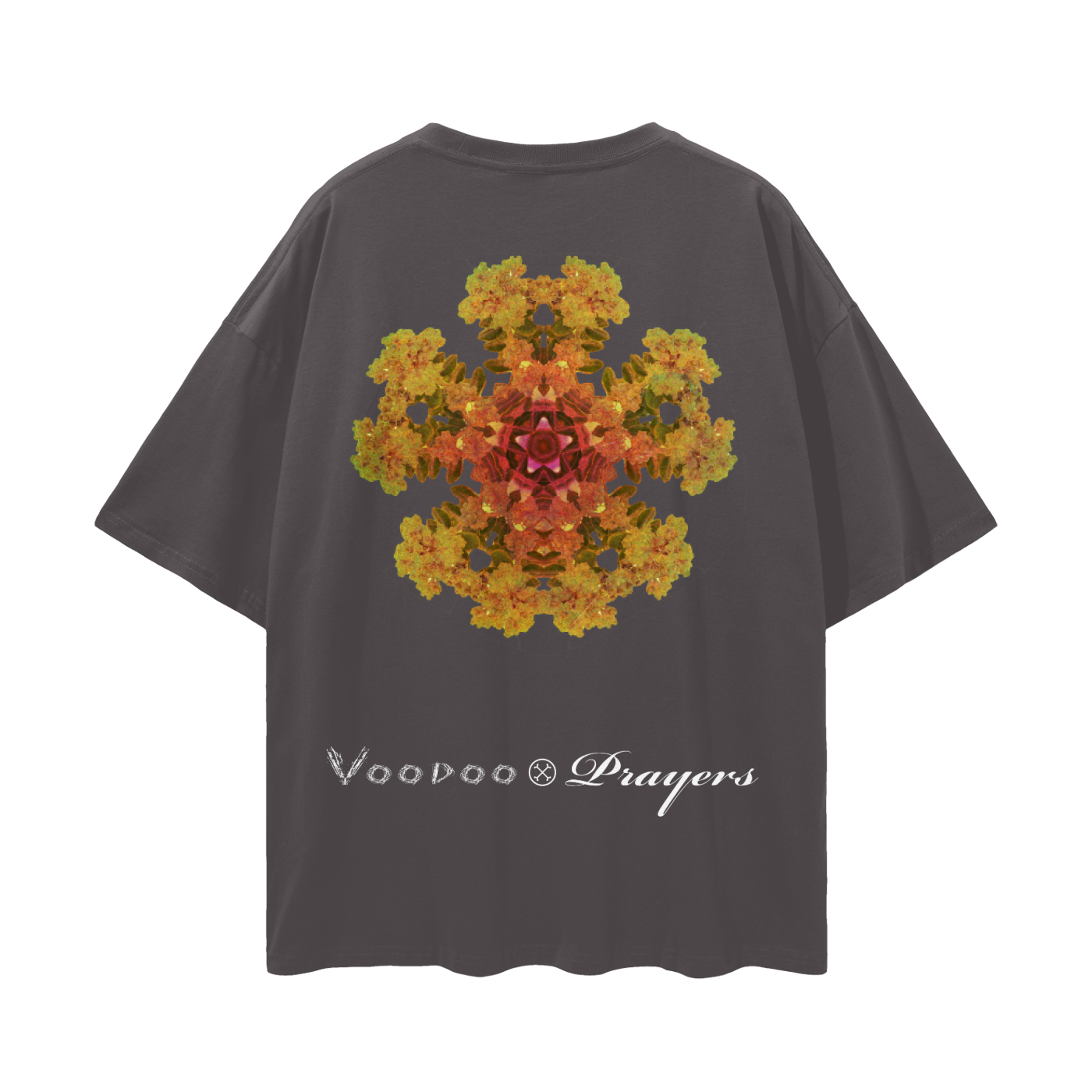Saho - Oversize Deep Drop Shoulder Tee (Dark)