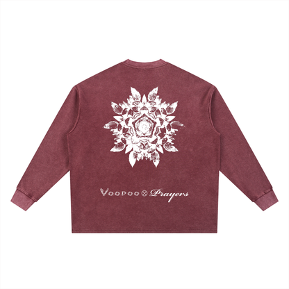 Mineral Wash Waffle Oversized T-Shirt