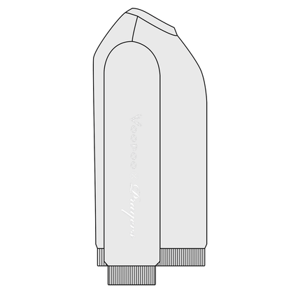 Outline of a rectangular container with rounded edges on a white background