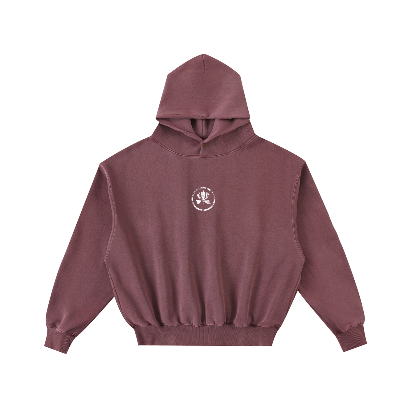 Your Own Light - Frayed Enzyme Washed Fleece Hoodie