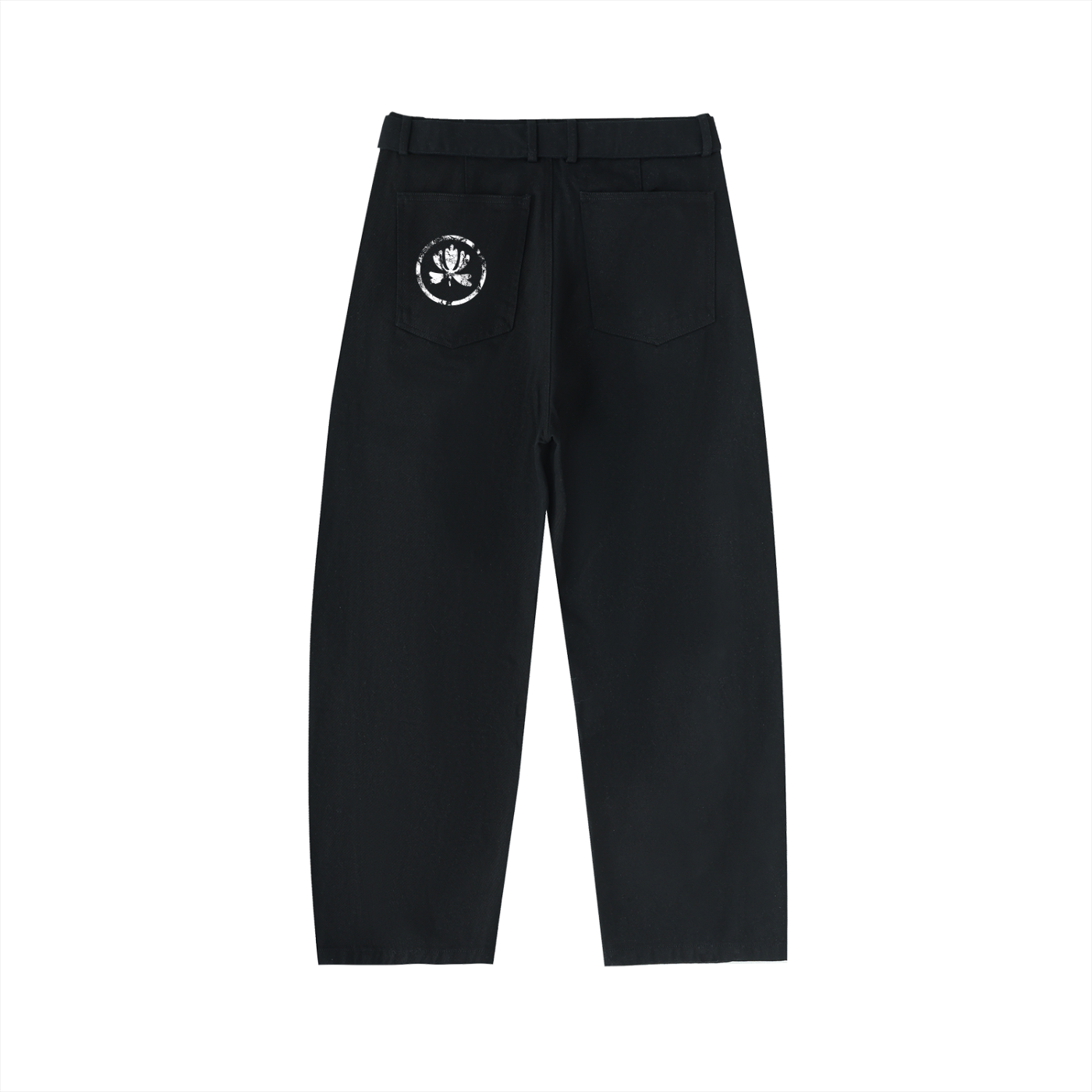 Voodoo & Prayers Barrel-leg Chino Pants