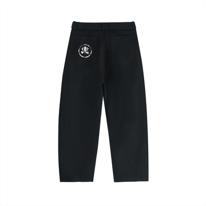 Voodoo & Prayers Barrel-leg Chino Pants