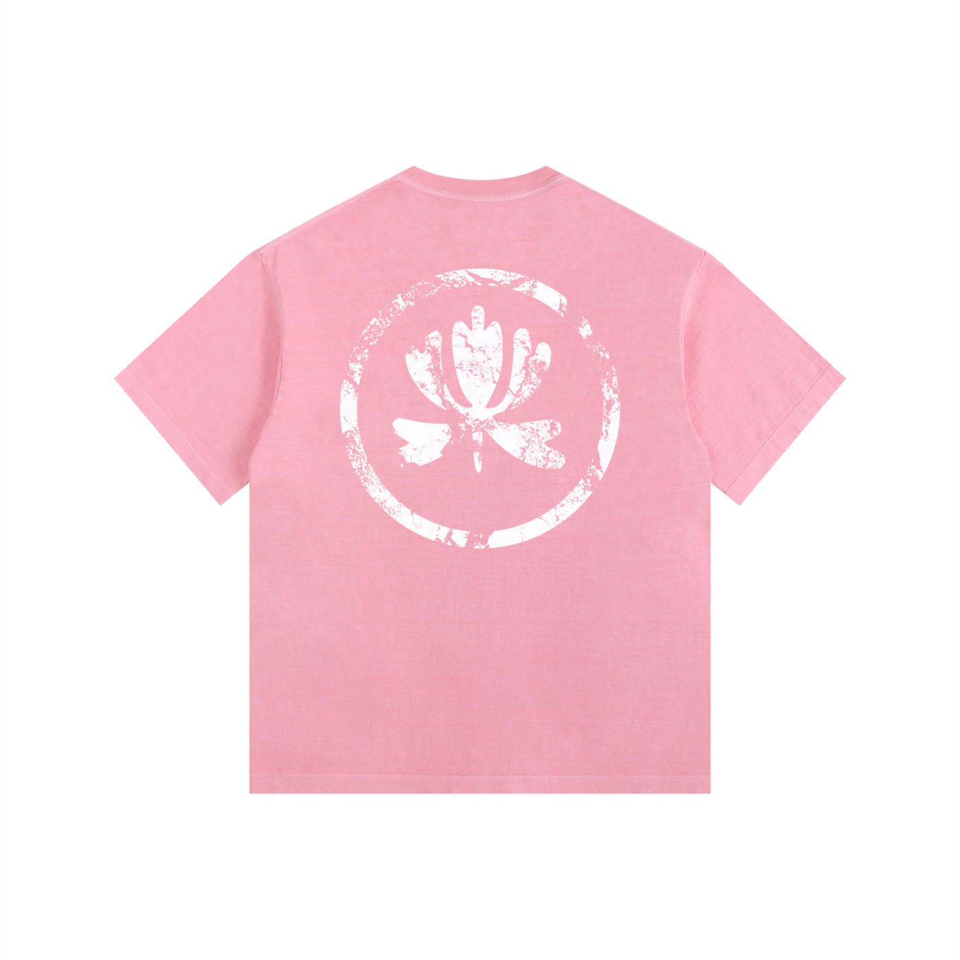 V&P Logo Stamp - Vintage Washed Oversized Cotton T-Shirt