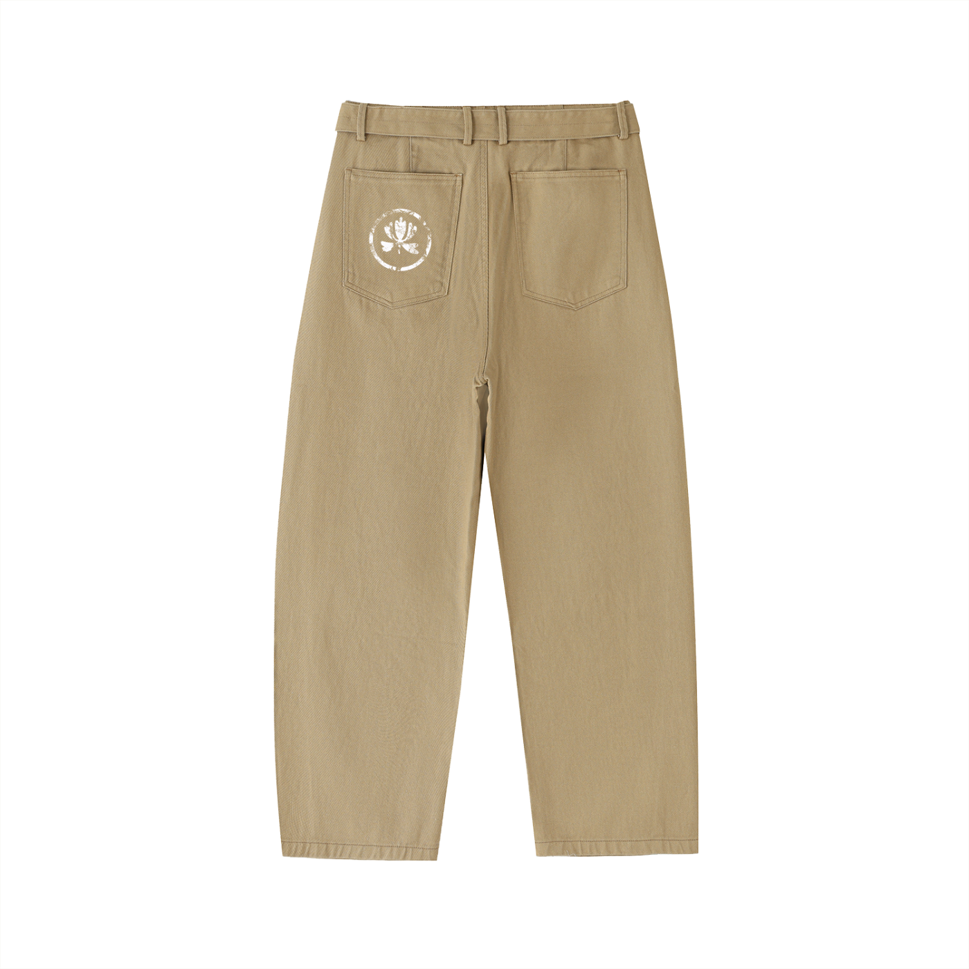 Voodoo & Prayers Barrel-leg Chino Pants