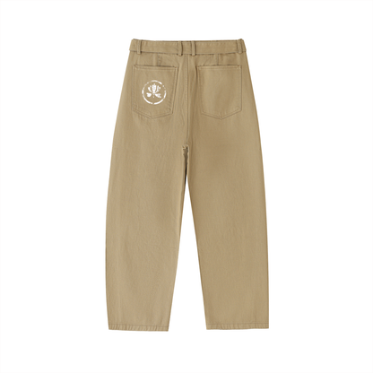 Voodoo & Prayers Barrel-leg Chino Pants