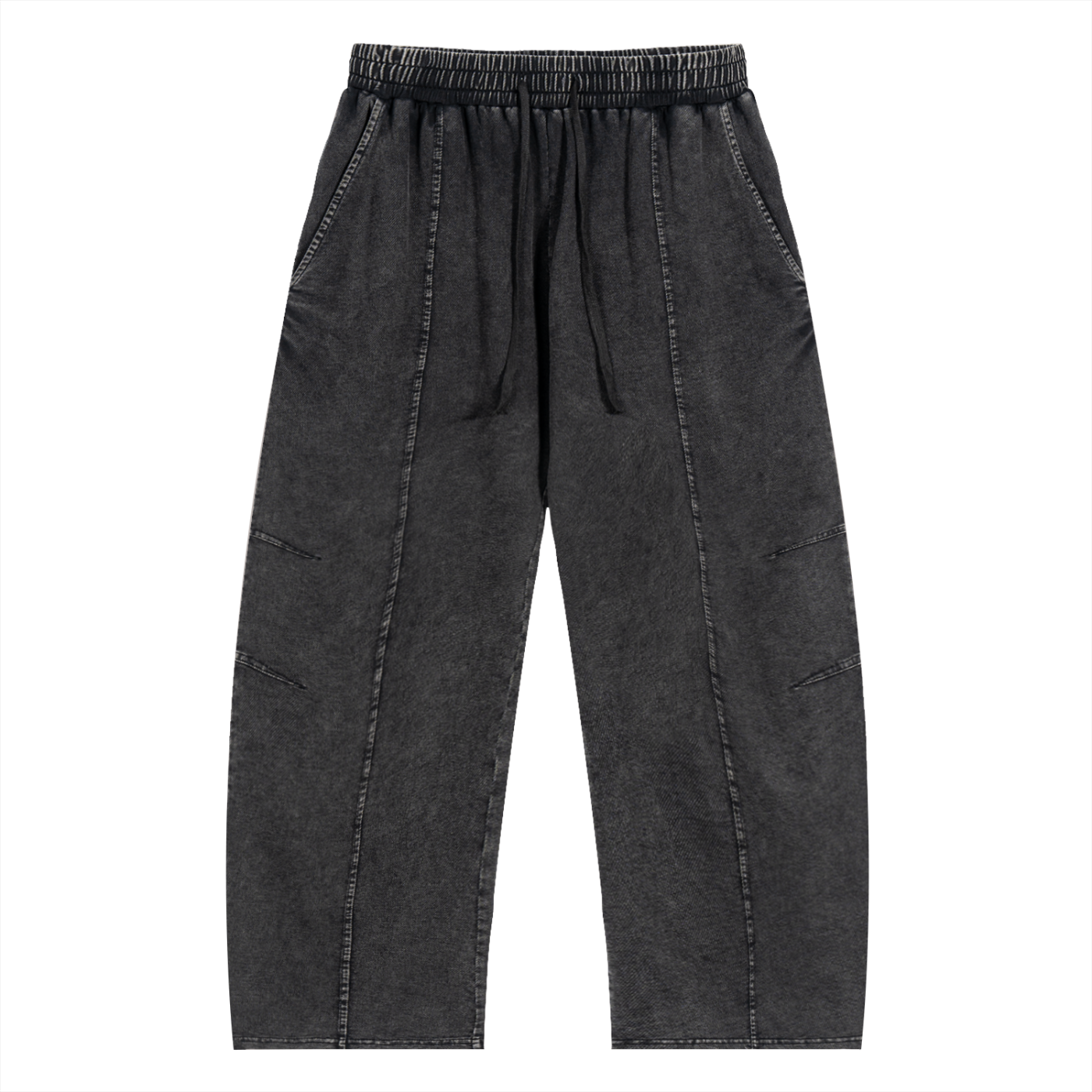 V&P Snow Wash Drawstring Cotton Pants